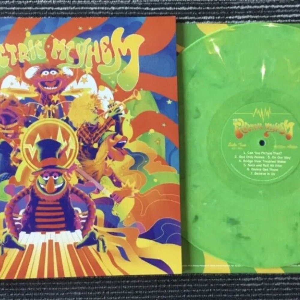 Dr. Teeth & The Electric Mayhem Muppets Mayhem LP ~ Excl. Color ~ New/Sealed!